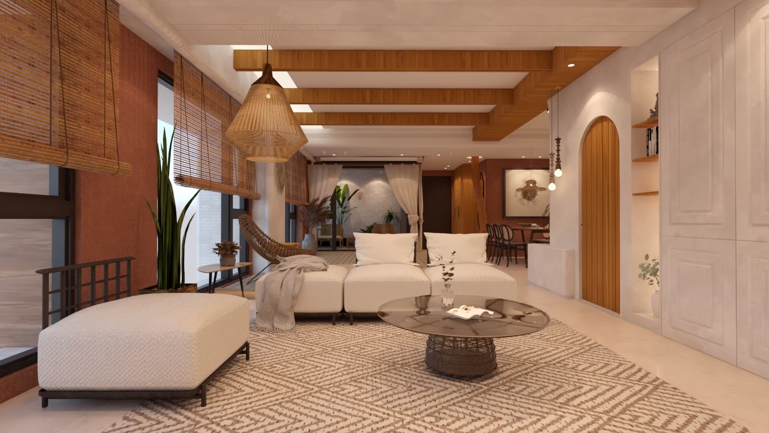 峇里島渡假風可開火攝影棚｜桃園室內設計工作室｜放空計劃 No Plan Studio